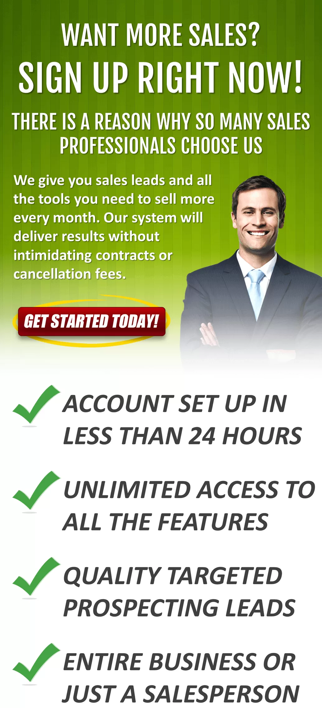 LeadLocate account setup in hours
