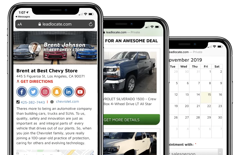 new car leads for salesmen