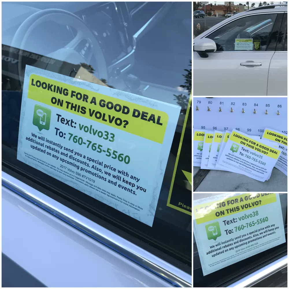 AUTOMOTIVE TEXT MESSAGE MARKETING