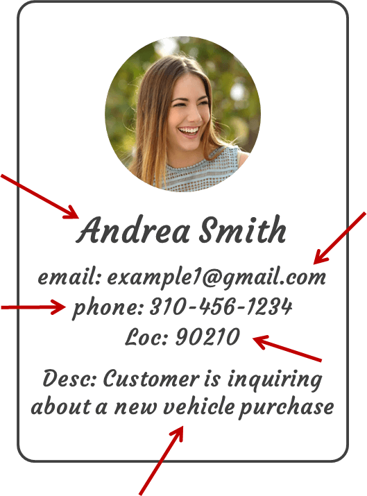 LeadLocate CRM lead dashboard desktop and mobile