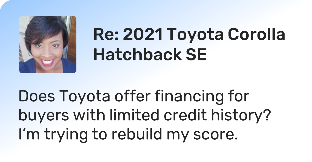 car sales lead customer selling a 2010 Honda Accord